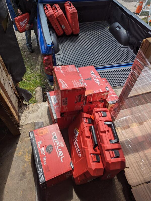 milwaukee tool pallet milwaukee tool pallet