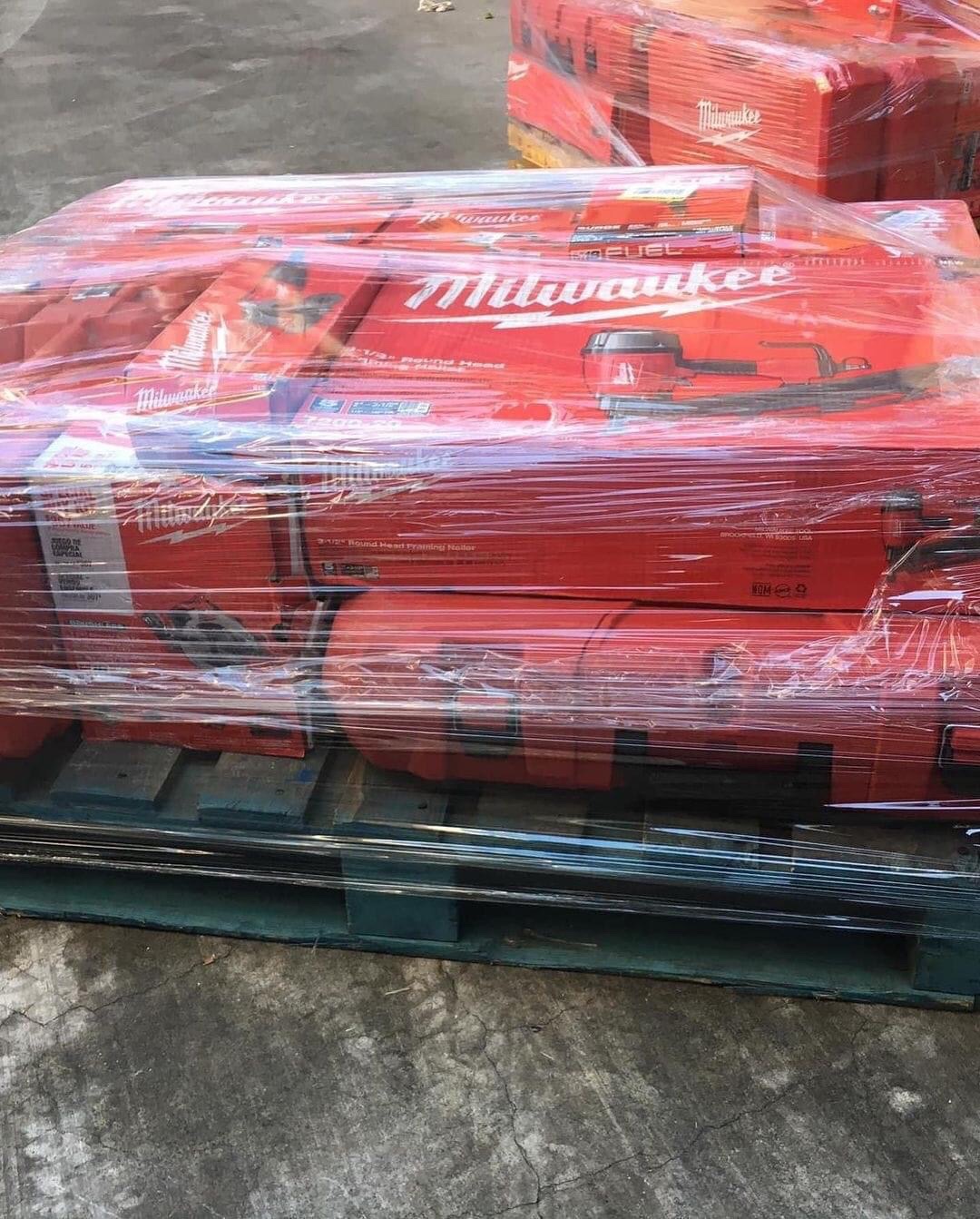 milwaukee tool pallet milwaukee tool pallet