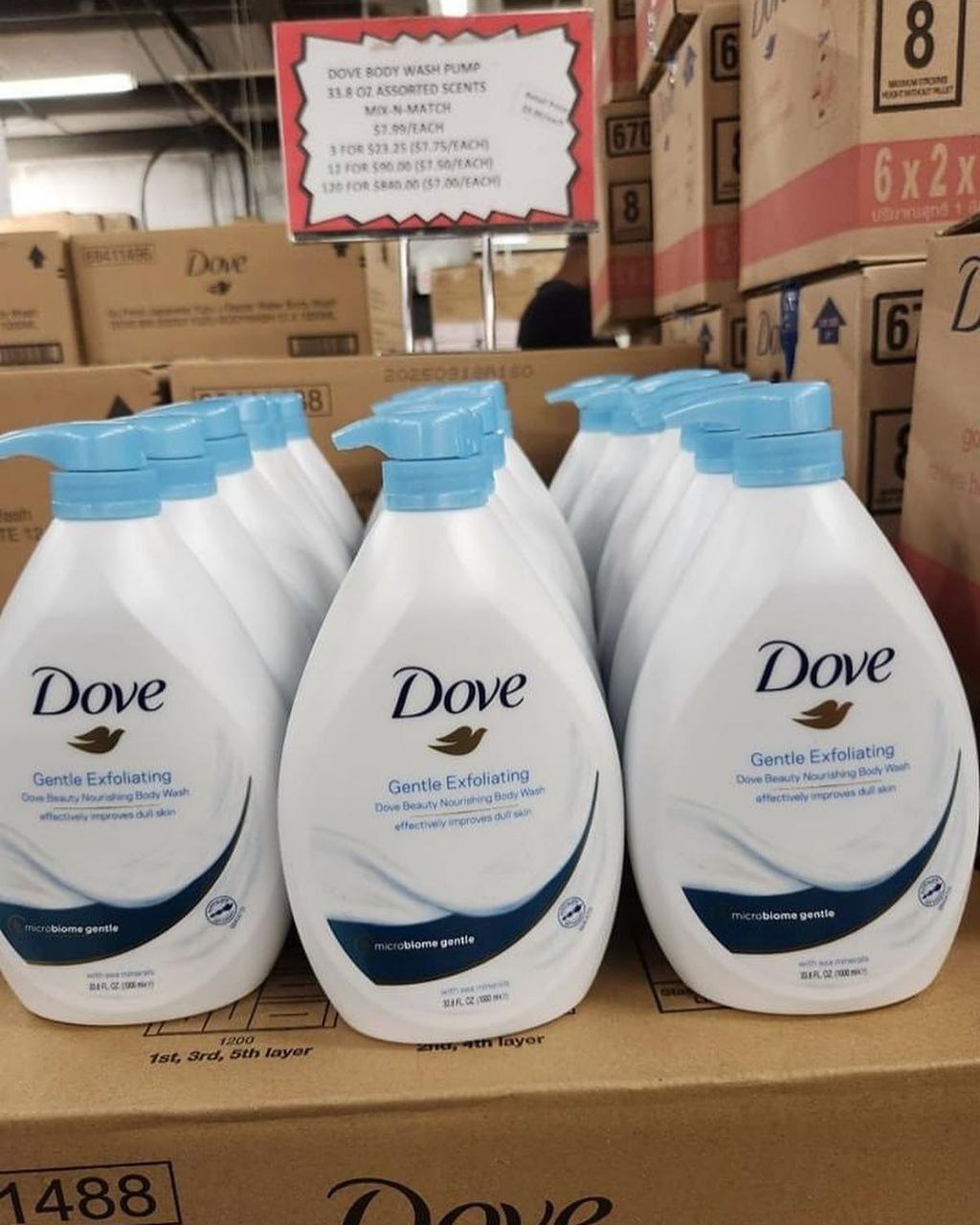 dove brand beauty oil pallets dove brand beauty oil pallets