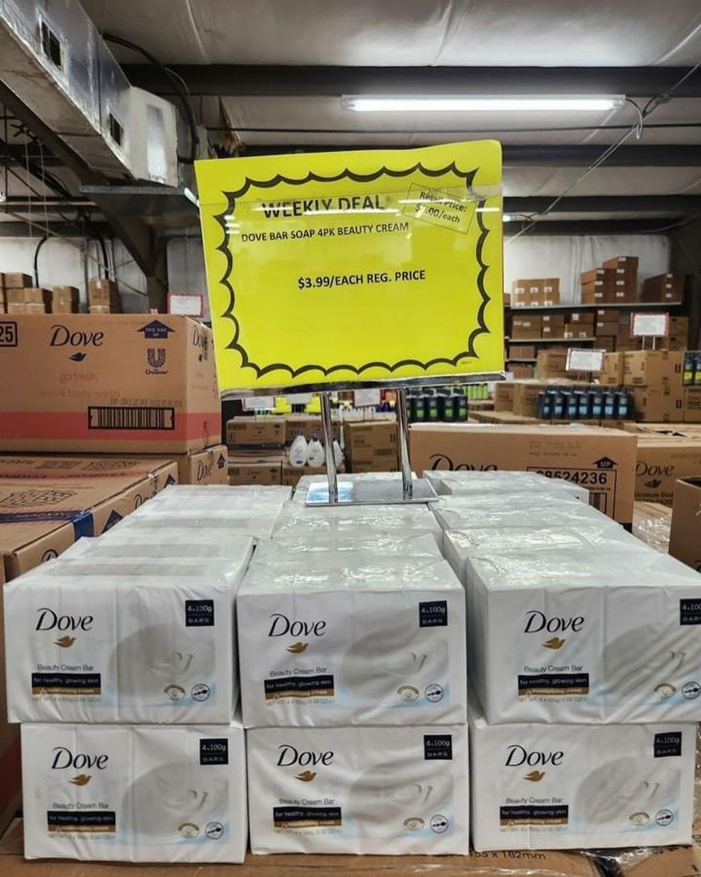 dove brand beauty oil pallets dove brand beauty oil pallets