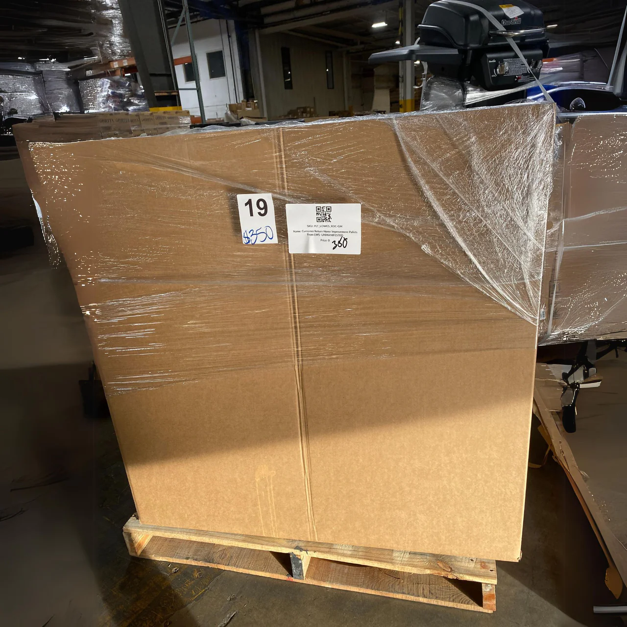 unmanifested pallet unmanifested pallet