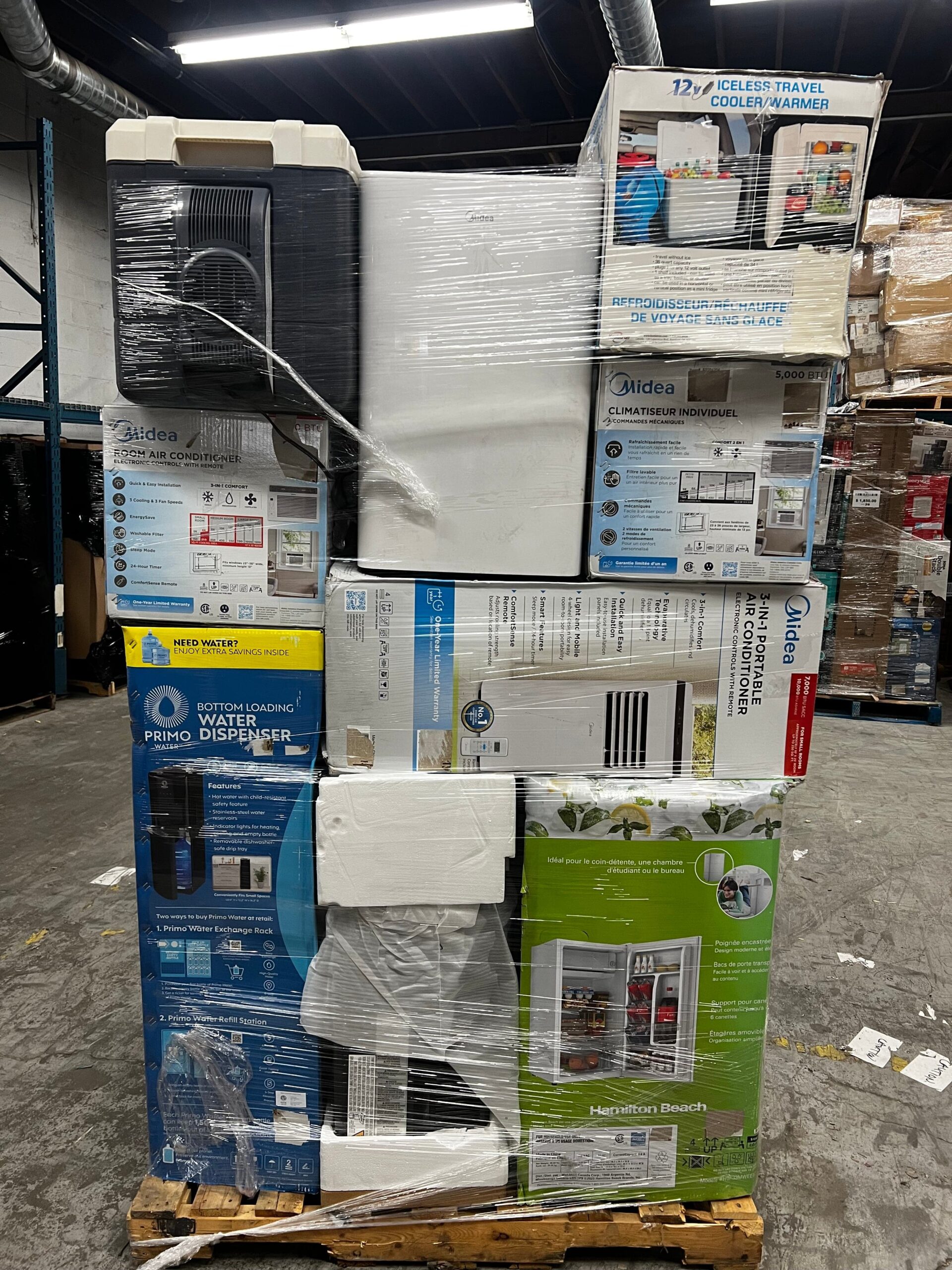air conditioners pallet #2| liquidation pallet wholesale air conditioners pallet #2| liquidation pallet wholesale