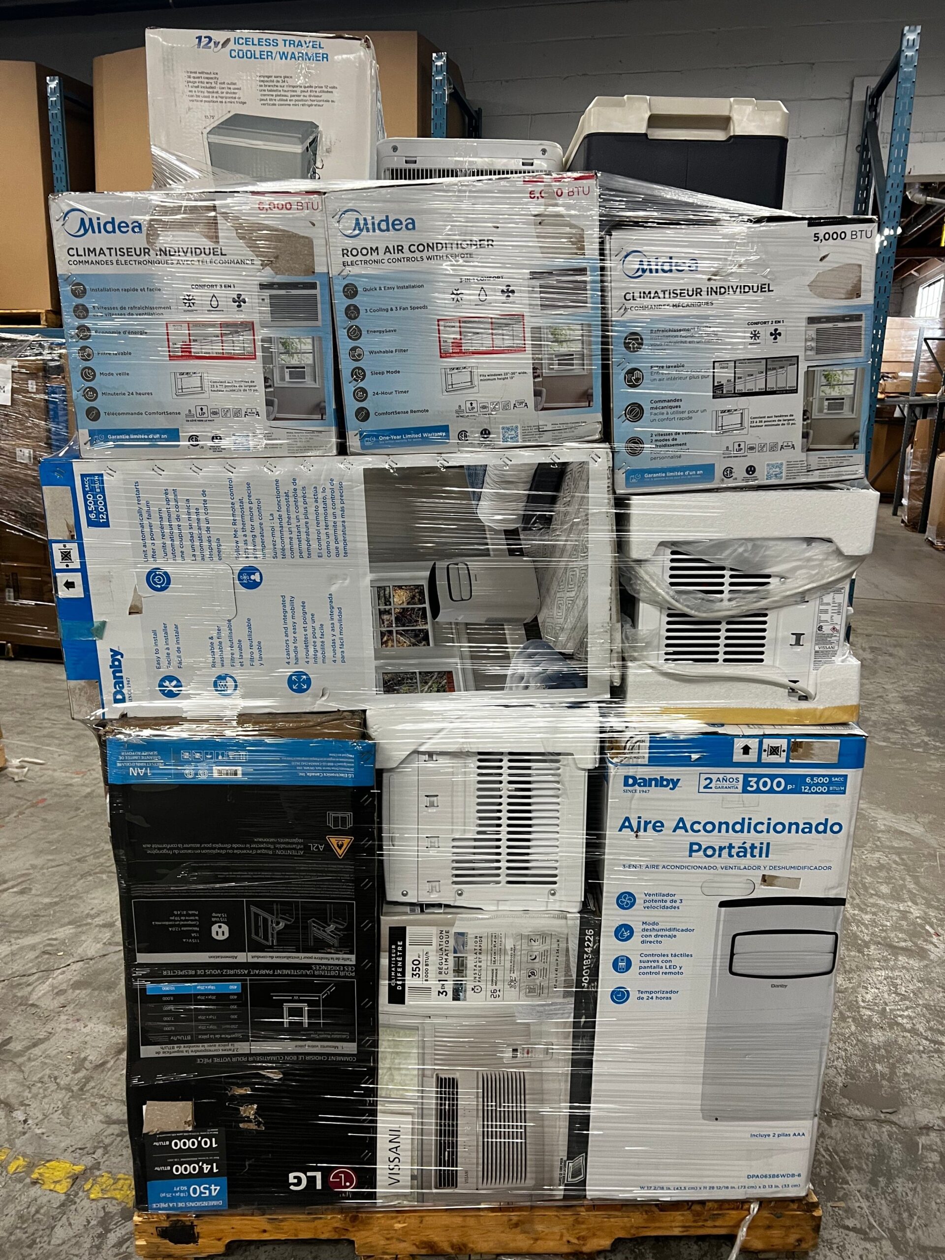 air conditioners pallet #2| liquidation pallet wholesale air conditioners pallet #2| liquidation pallet wholesale