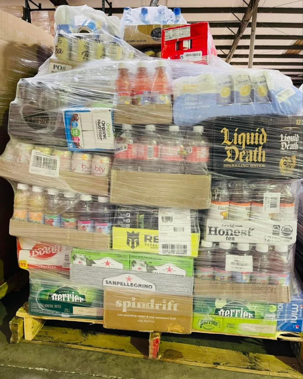 wholesale beverages liquidation pallets wholesale beverages liquidation pallets