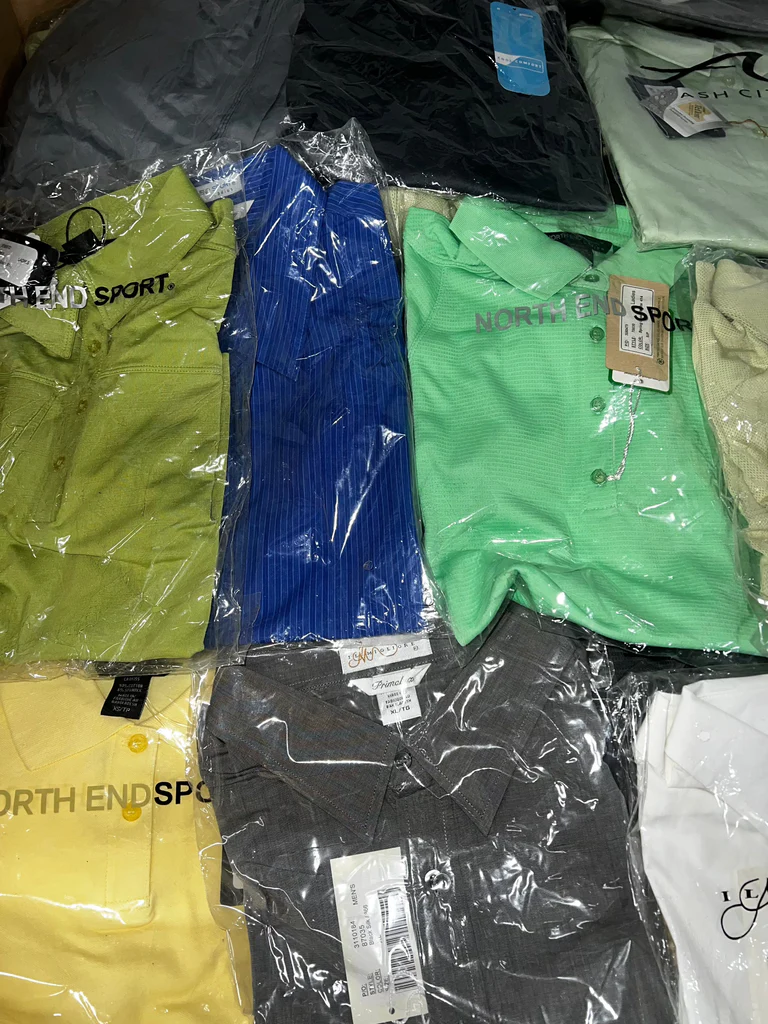 golf clothing pallet golf clothing pallet